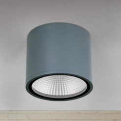 LED-Deckenstrahler Sputnik IP65 Ø 14,5cm anthrazit