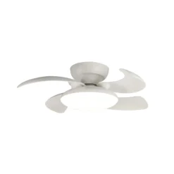LED-Deckenventilator Aloha weiß DC-Motor leise Ø 90 cm CCT