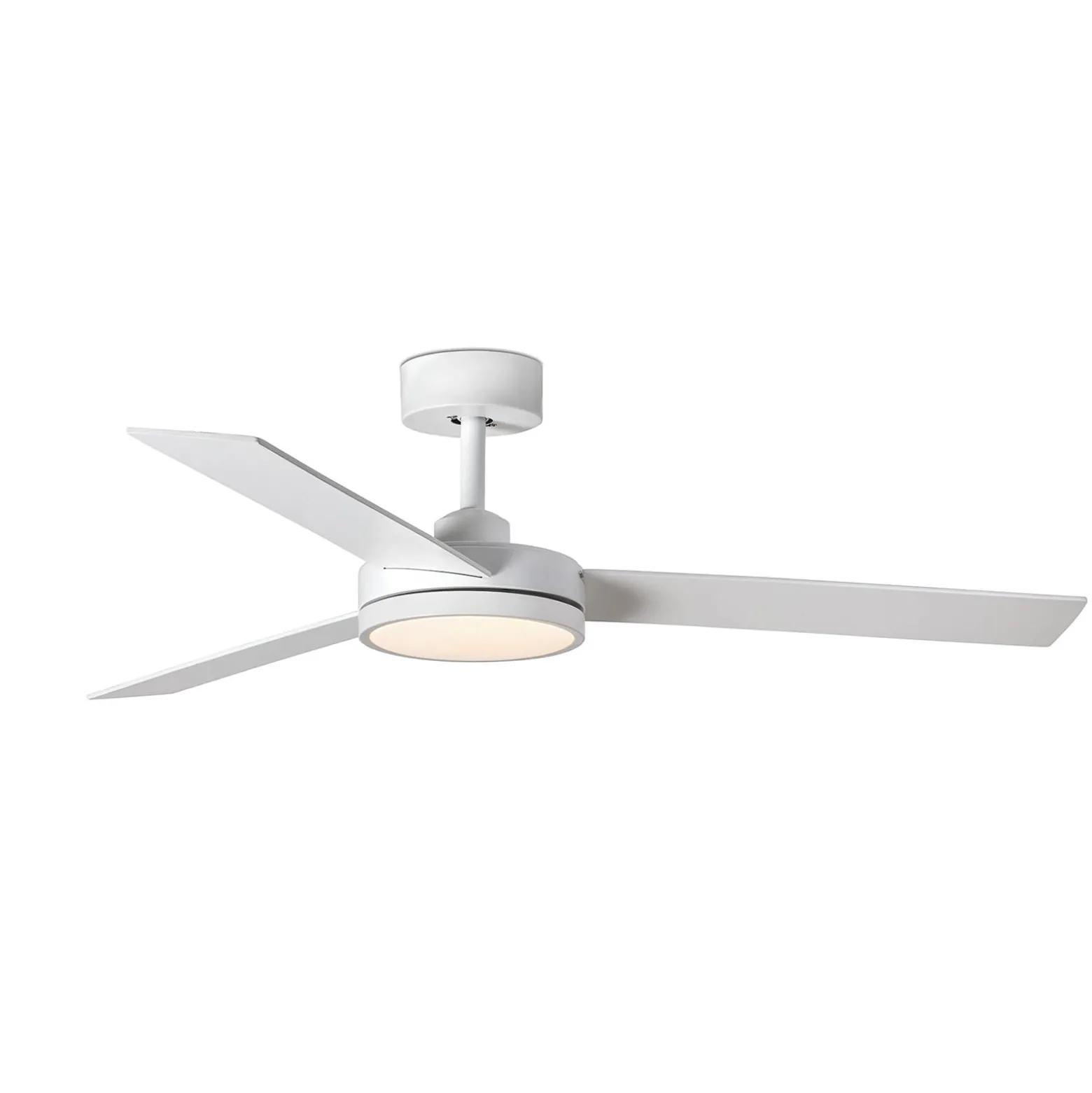 LED-Deckenventilator Barth mit Leuchte, weiß