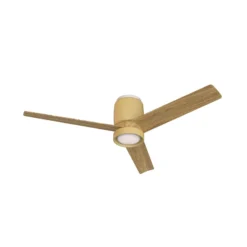 LED-Deckenventilator Ceramica M, beige/holz, DC, leise, CCT