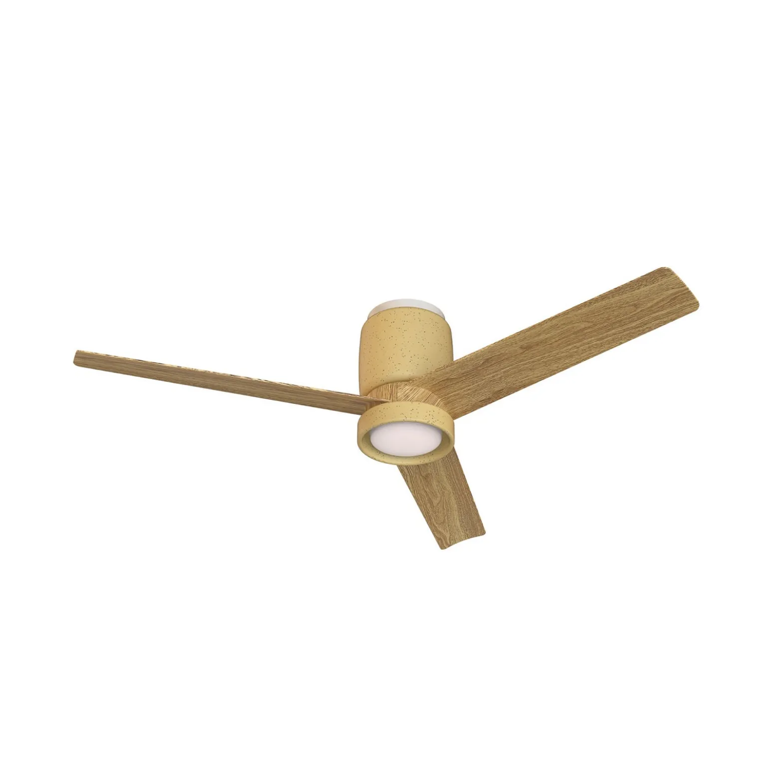 LED-Deckenventilator Ceramica M, beige/holz, DC, leise, CCT