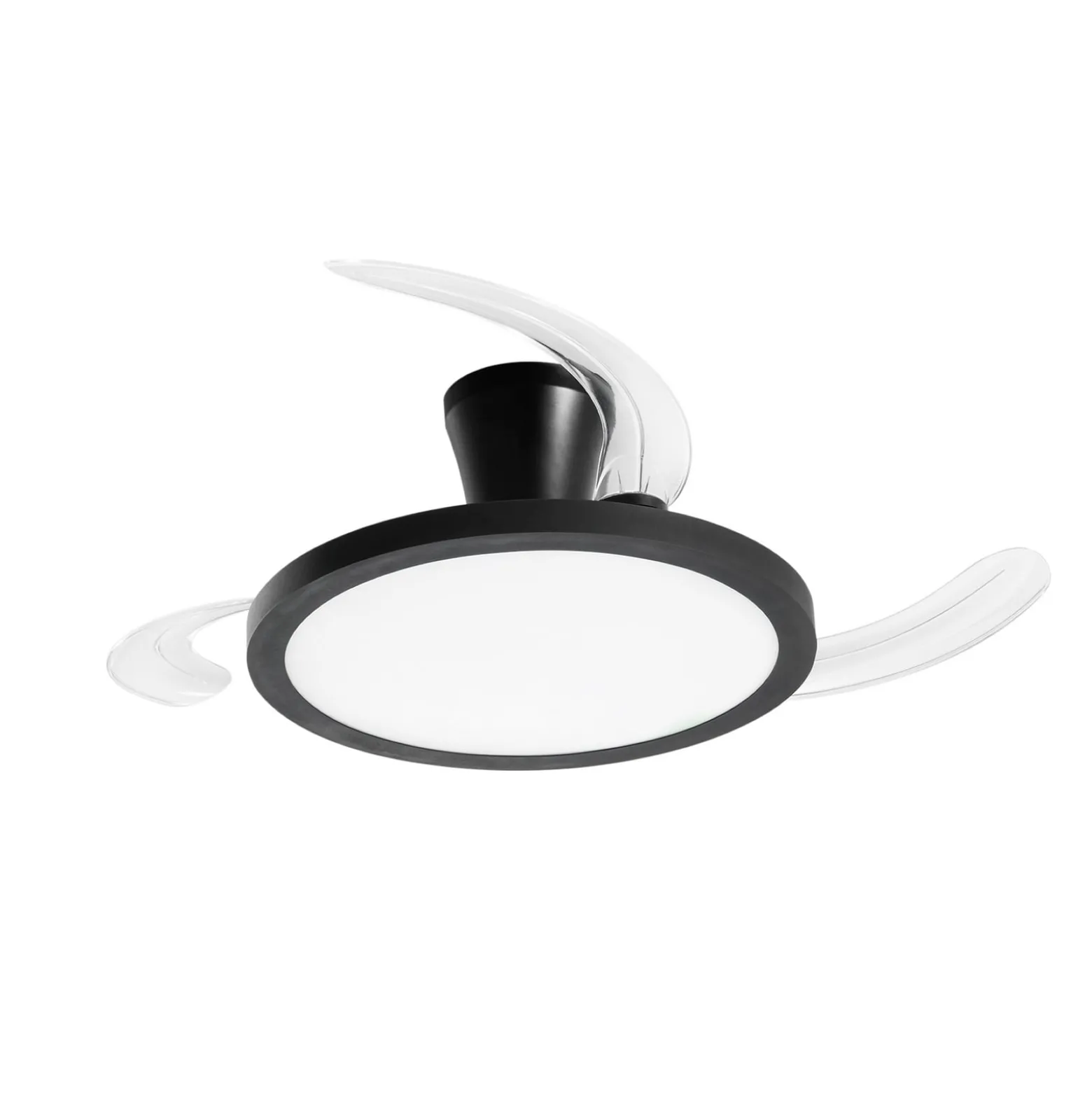 LED-Deckenventilator Condor, schwarz Ø 106 cm CCT RGB, leise