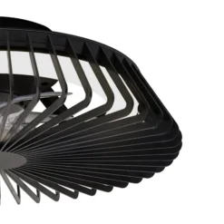 LED-Deckenventilator Himalaya Mini, schwarz, DC, leise, CCT