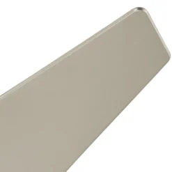 LED-Deckenventilator Jade, silber, leise, Ø 152 cm, 60 W