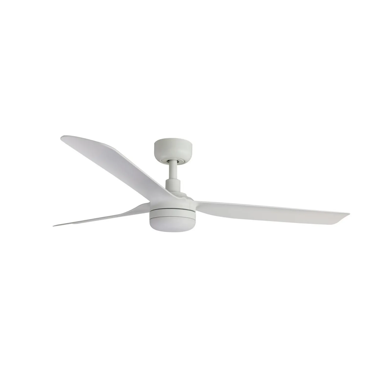LED-Deckenventilator Punt M, weiß, DC, leise, Ø 130 cm, CCT