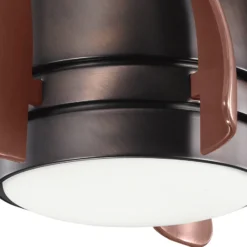 LED-Deckenventilator Terna bronze geölt/gebürstet