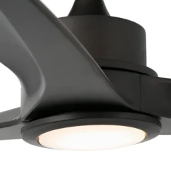 LED-Deckenventilator Tonic, dunkelbraun