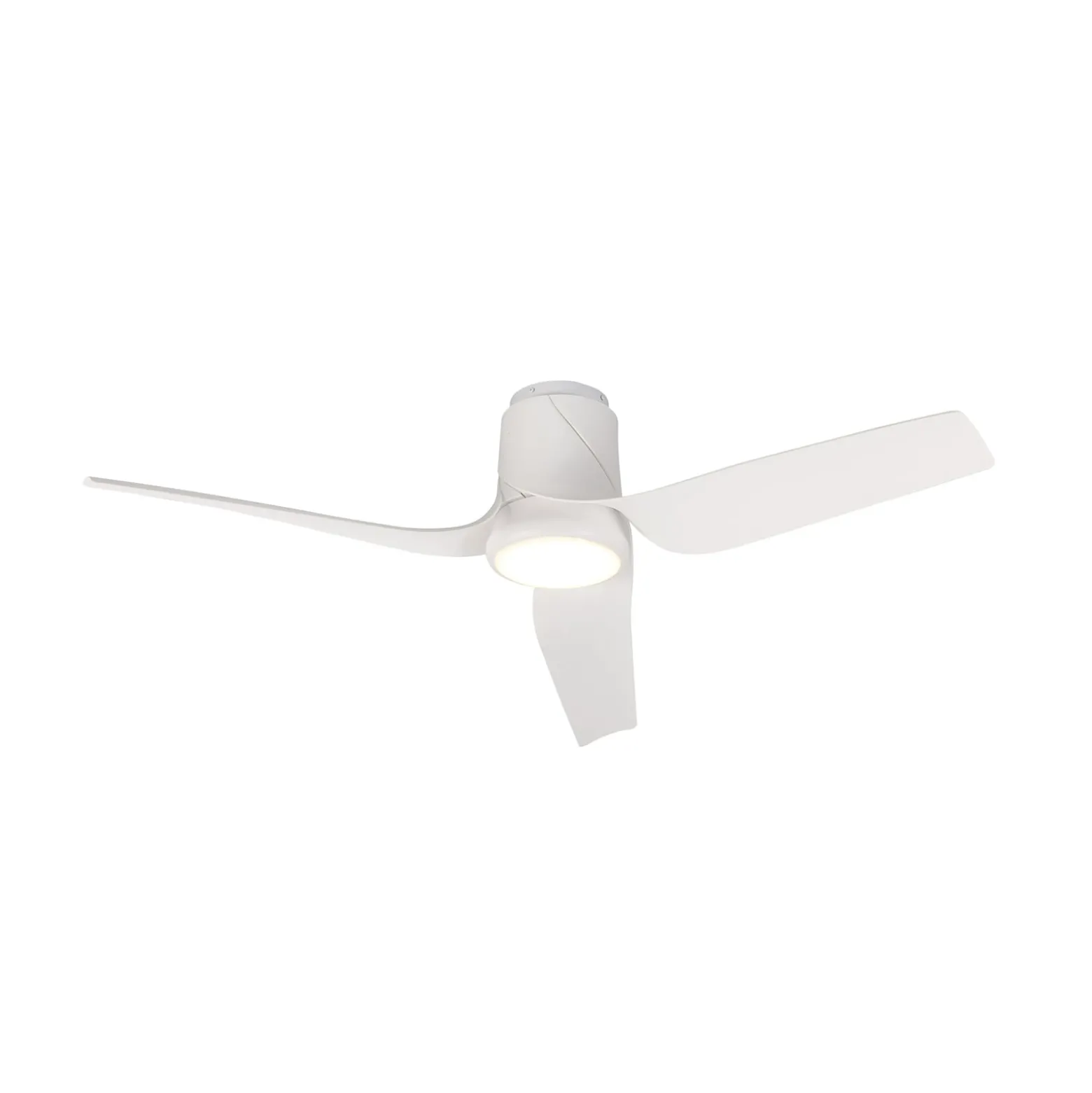 LED-Deckenventilator Ushuaia weiß DC leise Ø 134 cm CCT