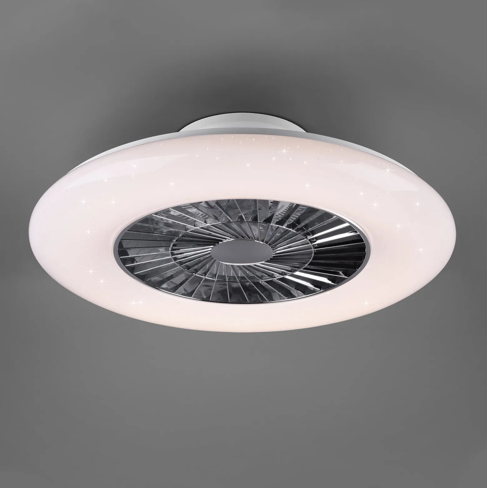 LED-Deckenventilator Visby, Ø 60cm, Tunable White