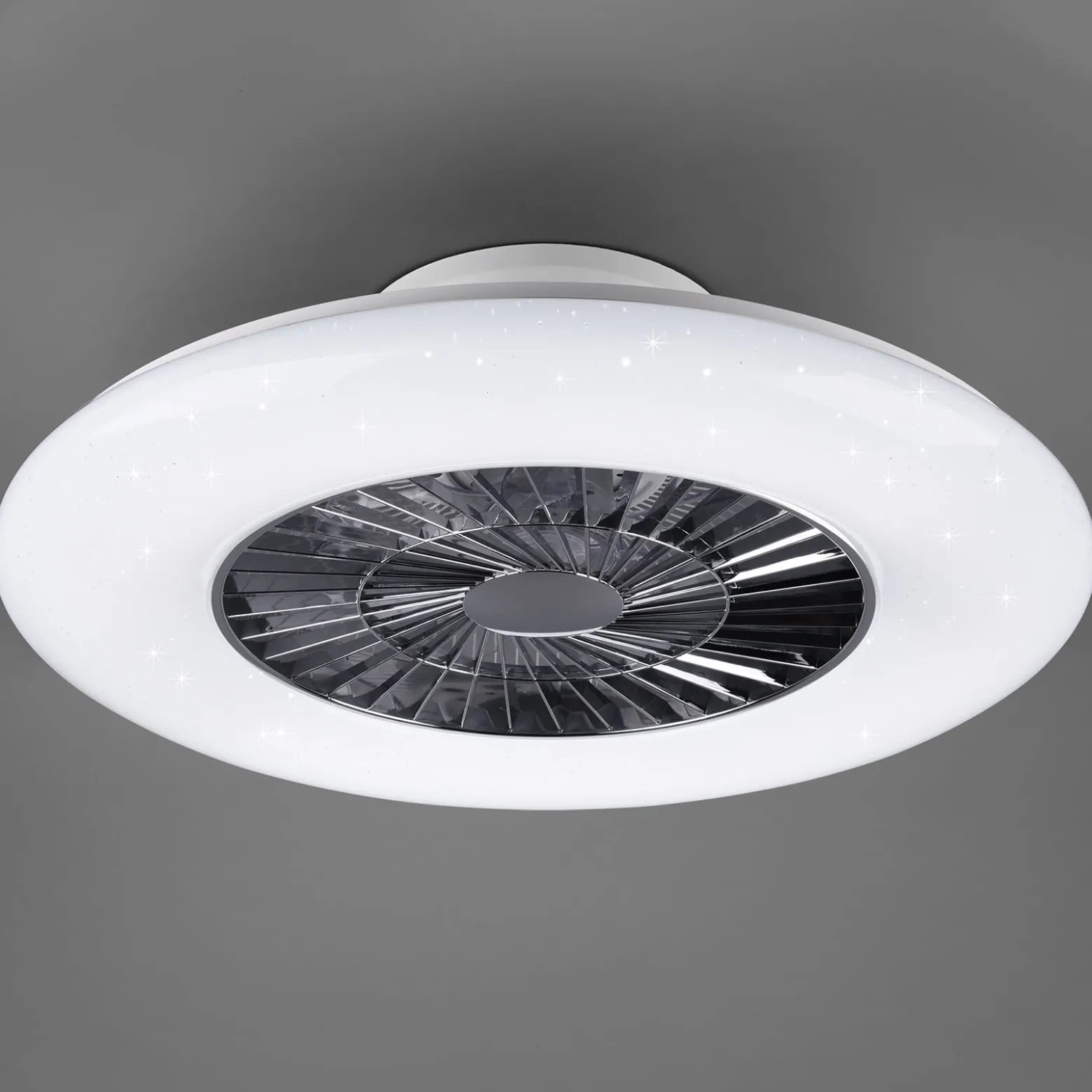 LED-Deckenventilator Visby, Ø 60cm, Tunable White