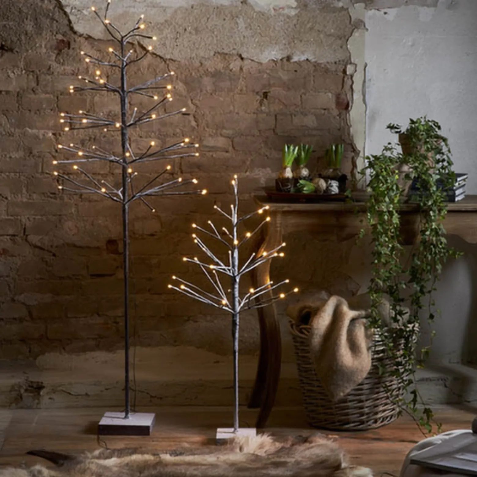 LED-Dekobaum Snowfrost Tree IP20 Höhe 90cm