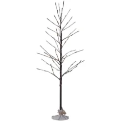 LED-Dekobaum Tobby Tree IP44 braun Höhe 120cm