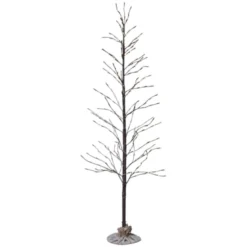LED-Dekobaum Tobby Tree IP44 braun Höhe 150cm