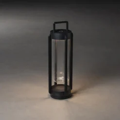 LED-Dekolaterne Otranto, dimmbar, USB