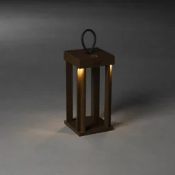LED-Dekoleuchte Cannes USB, rost