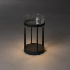 LED-Dekoleuchte Chieti USB, schwarz
