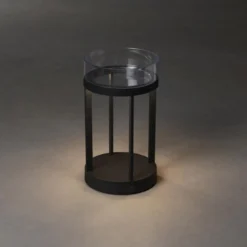 LED-Dekoleuchte Chieti USB, schwarz
