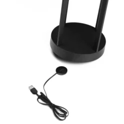 LED-Dekoleuchte Chieti USB, schwarz