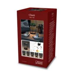 LED-Dekoleuchte Chieti USB, schwarz