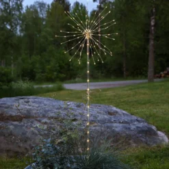 LED-Dekoleuchte Firework Outdoor warmweiß Batterie