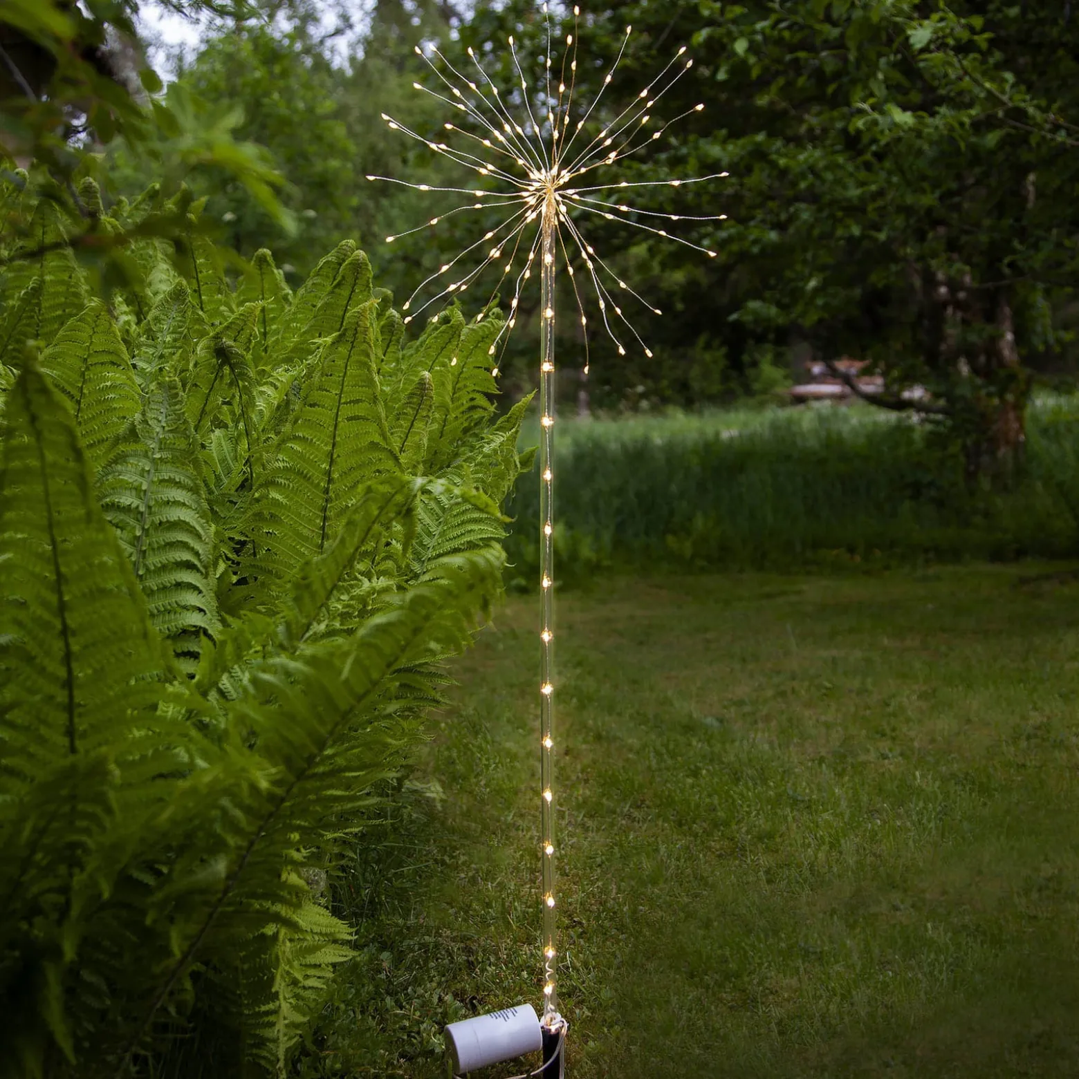 LED-Dekoleuchte Firework Outdoor warmweiß Batterie
