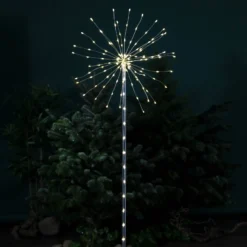 LED-Dekoleuchte Firework Outdoor warmweiß Batterie