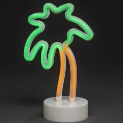 LED-Dekorationsleuchte Palme, batteriebetrieben