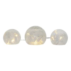 LED-Dekorationsleuchte Triss aus Glas, transparent