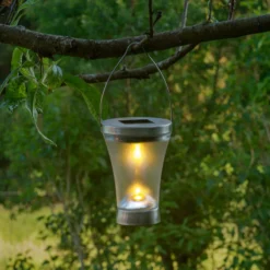 LED-Deko-Solarleuchte 5146408 mit Erdspieß 8er-Set