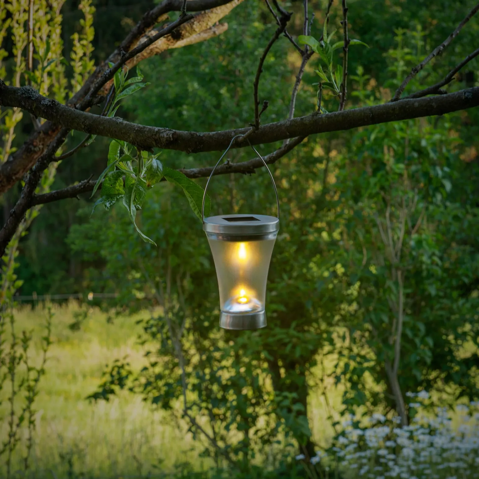LED-Deko-Solarleuchte 5146408 mit Erdspieß 8er-Set
