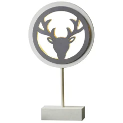 LED-Deko-Tischleuchte Woodworks