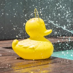 LED-Designleuchte DUCK-DUCK S für außen in Gelb
