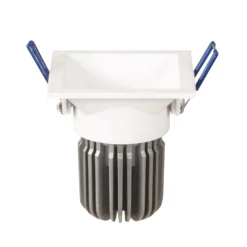 LED-Einbaulampe Toodle eckig symmetrisch, weiß