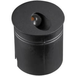 LED-Einbauleuchte Aspen IP65, rund, schwarz