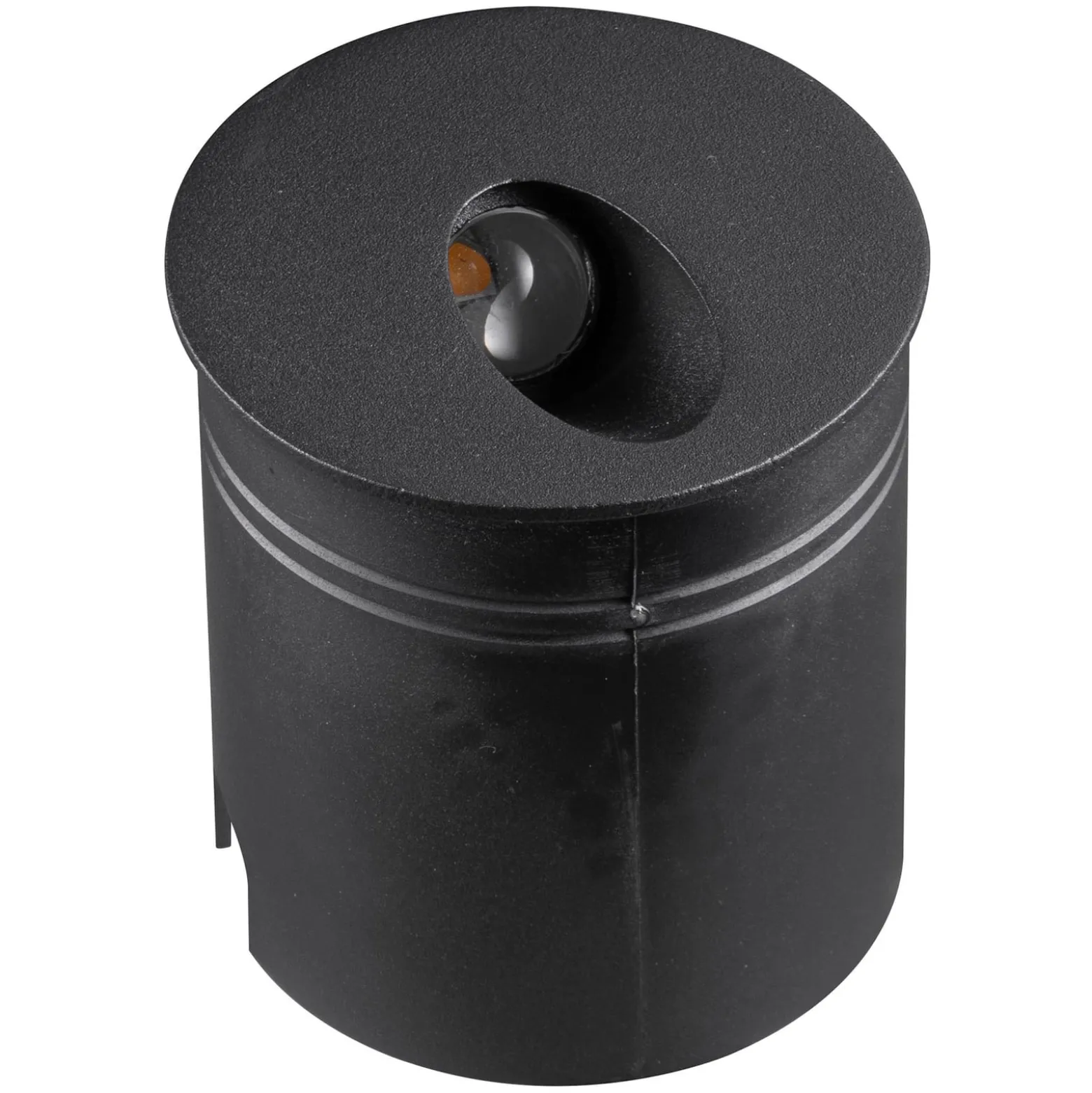 LED-Einbauleuchte Aspen IP65, rund, schwarz