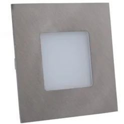 LED Einbauleuchte für Einbaudosen, silber