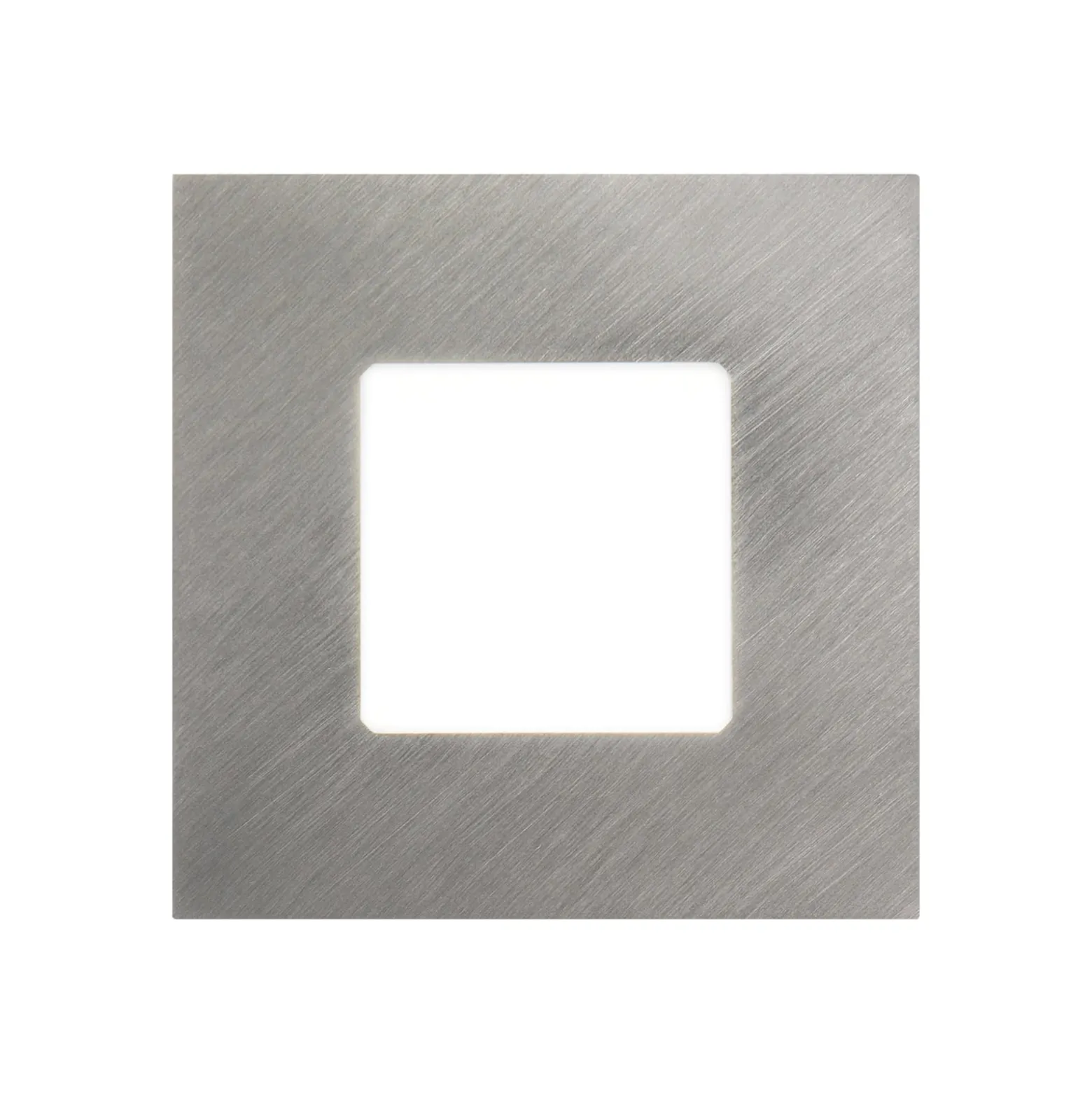 LED Einbauleuchte für Einbaudosen, silber
