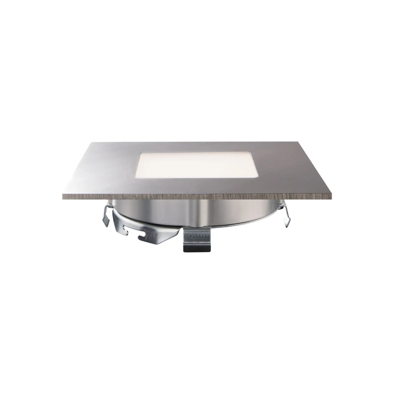LED Einbauleuchte für Einbaudosen, silber