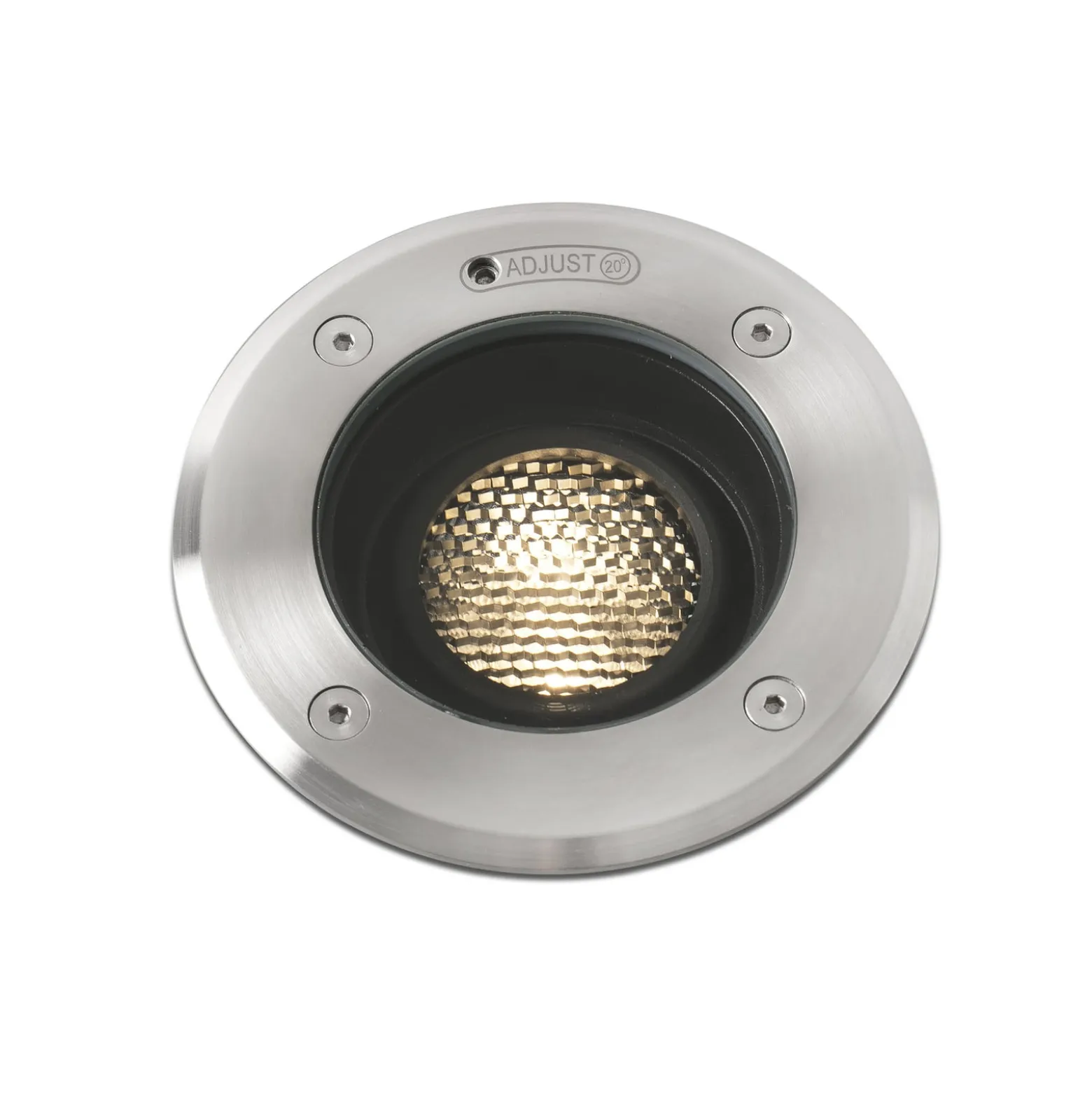 LED-Einbauleuchte Geiser, seewasserfest, 13cm, 10°