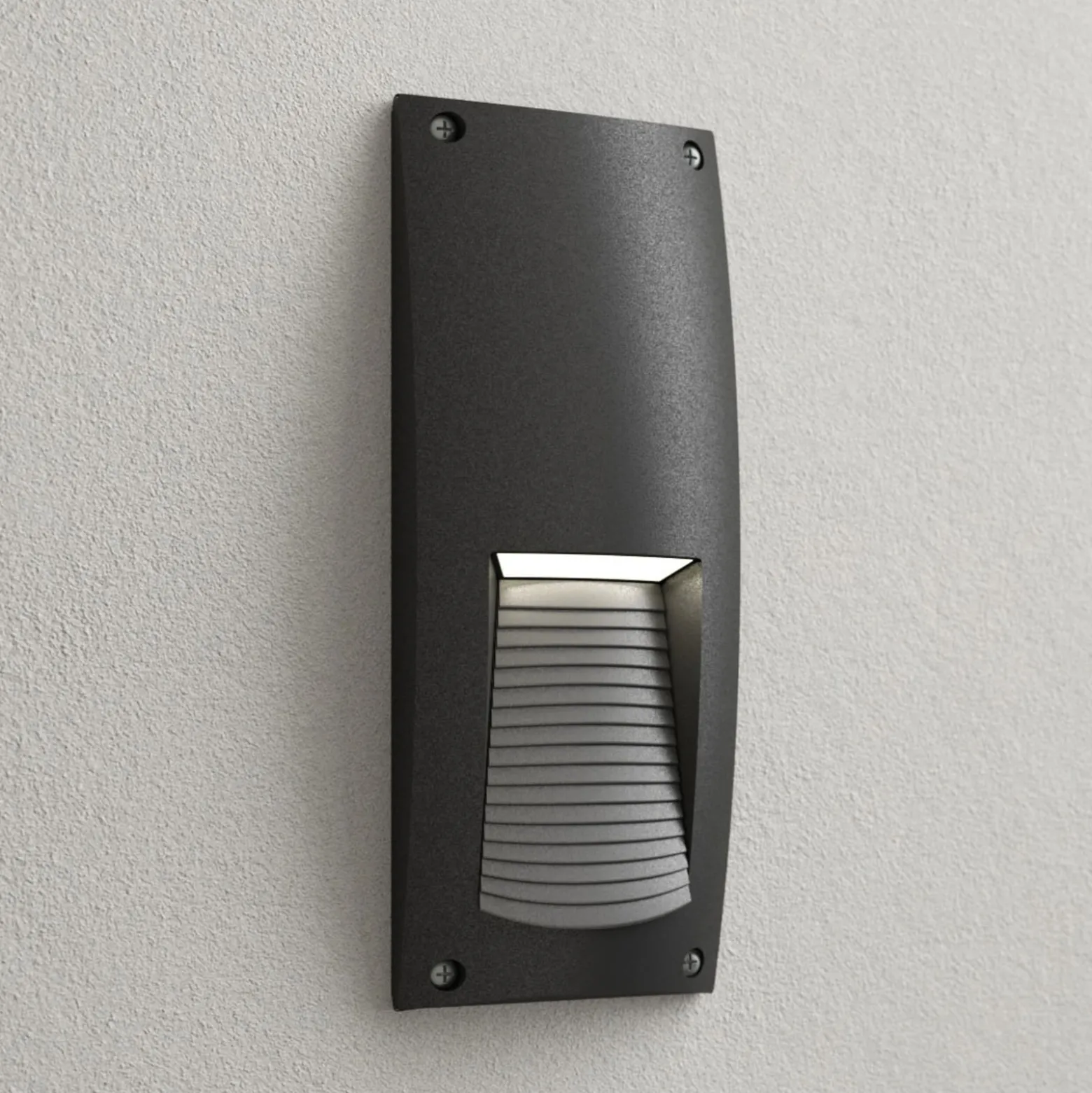 LED-Einbauleuchte Leti 300-VP schwarz 2x3W CCT