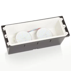 LED-Einbauleuchte Leti 300-VP schwarz 2x3W CCT