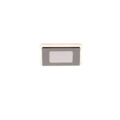 LED-Einbauleuchte Nimbus IP44 8,5x8,5cm 830 chrom