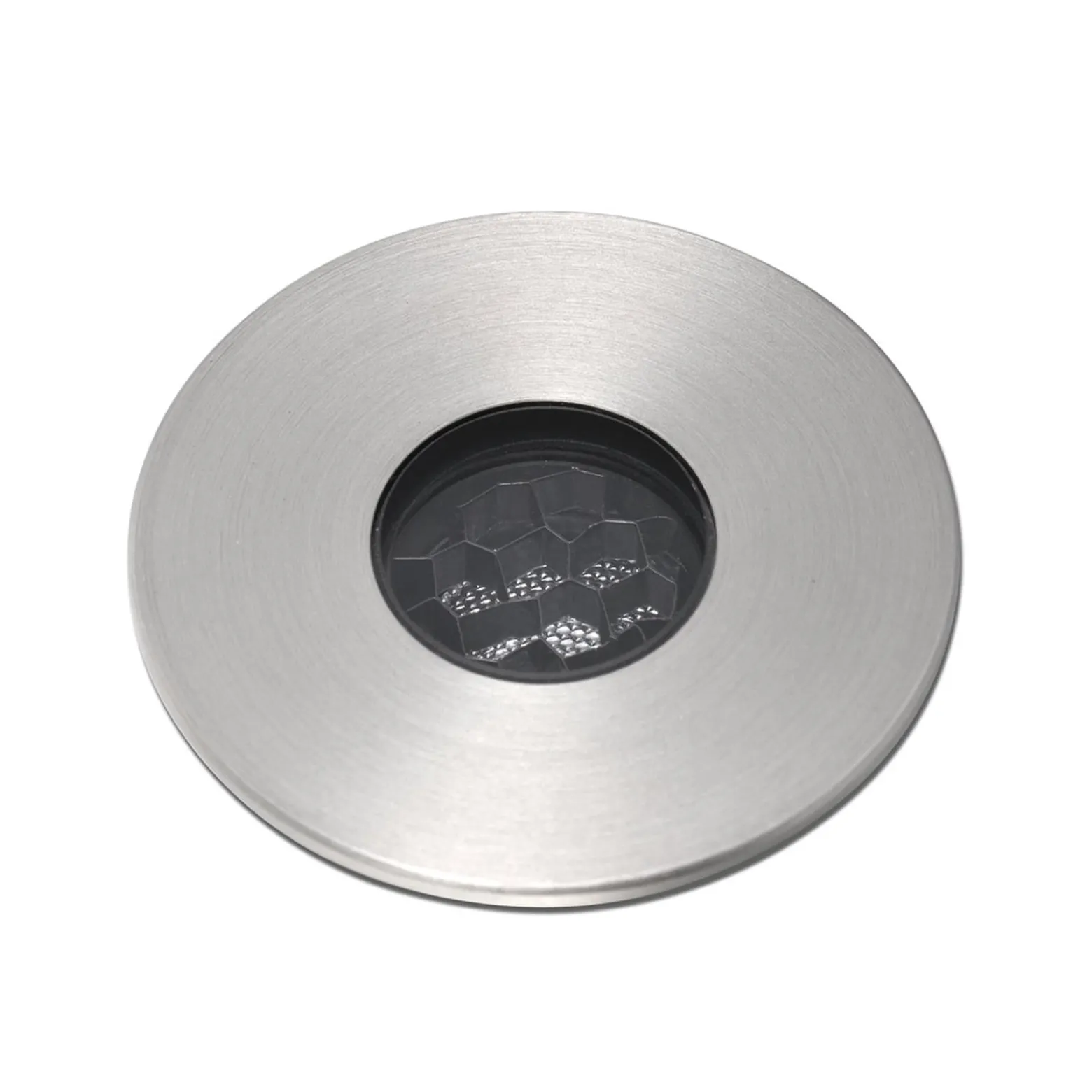 LED-Einbauspot Grund, nickelfarben, Ø 3,5 cm, Alu/Edelstahl