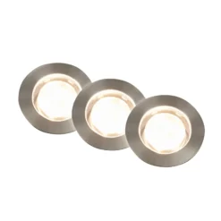 LED-Einbauspot 3916032 IP67 12 V 3er-Starterset Ø 4,5cm Topf