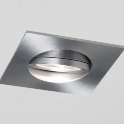 LED-Einbaustrahler Agon Square Alu 3.000K 40°