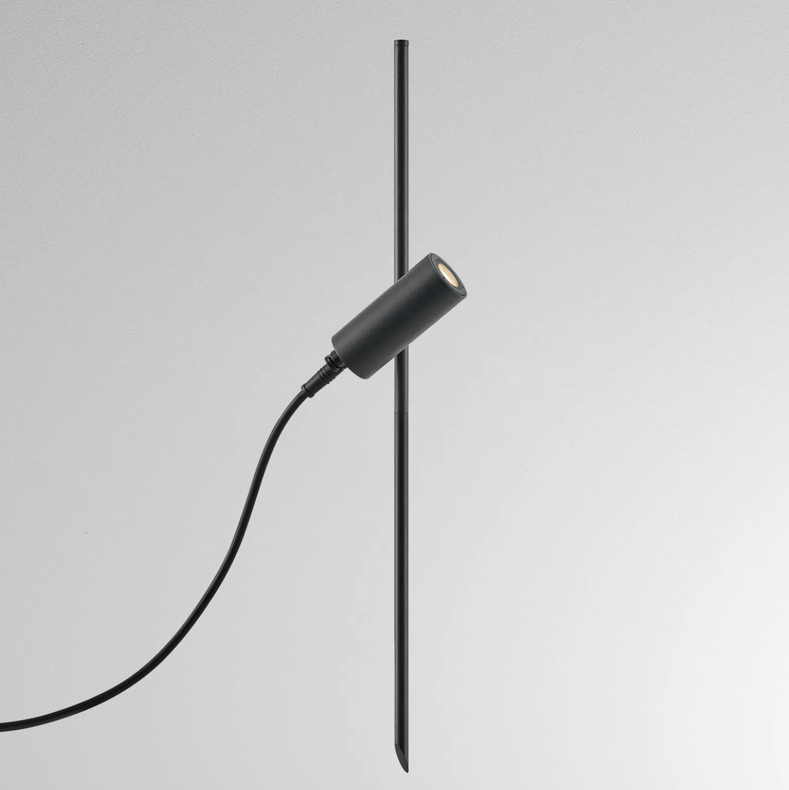 LED-Erdspießlampe Set CHOPA II, anthrazit, CCT, IP65, Metall