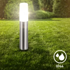 LED-Erdspießlampe 3926032 12V 3x-Erweiterung Edelstahl Ø 4cm