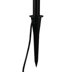 LED-Erdspießleuchte STICK, schwarz, 3-flammig, IP44, Stecker