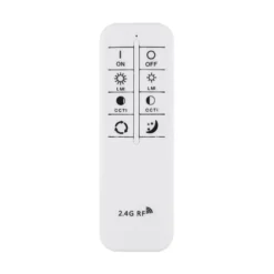 LED-Hängelampe Avila, rauchgrau/schwarz, Glas, CCT, dimmbar