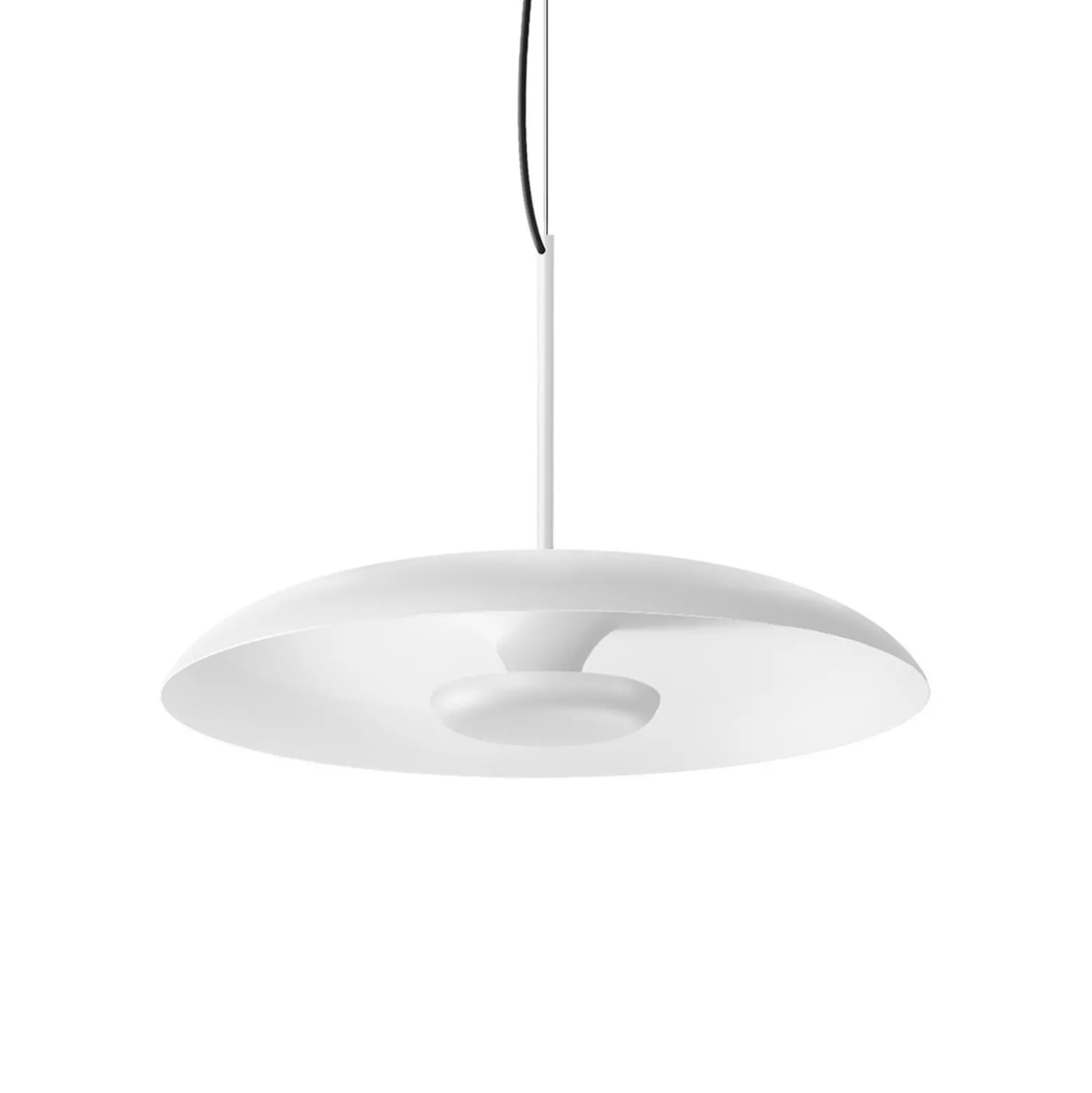 LED-Hängelampe Basin_P, weiß, Metall, Ø 49 cm, IP40